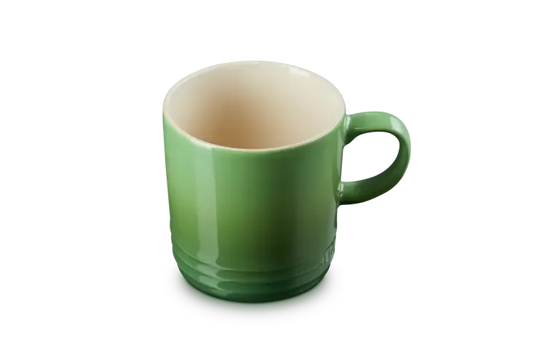 Кружка Le Creuset большая, каменная керамика, 350 мл, зелёная Bamboo Green