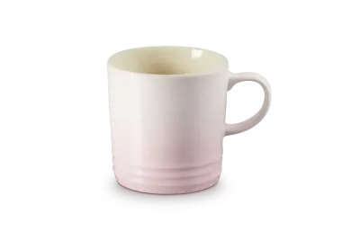 Кружка Le Creuset большая, каменная керамика, 350 мл, розовая Shell Pink