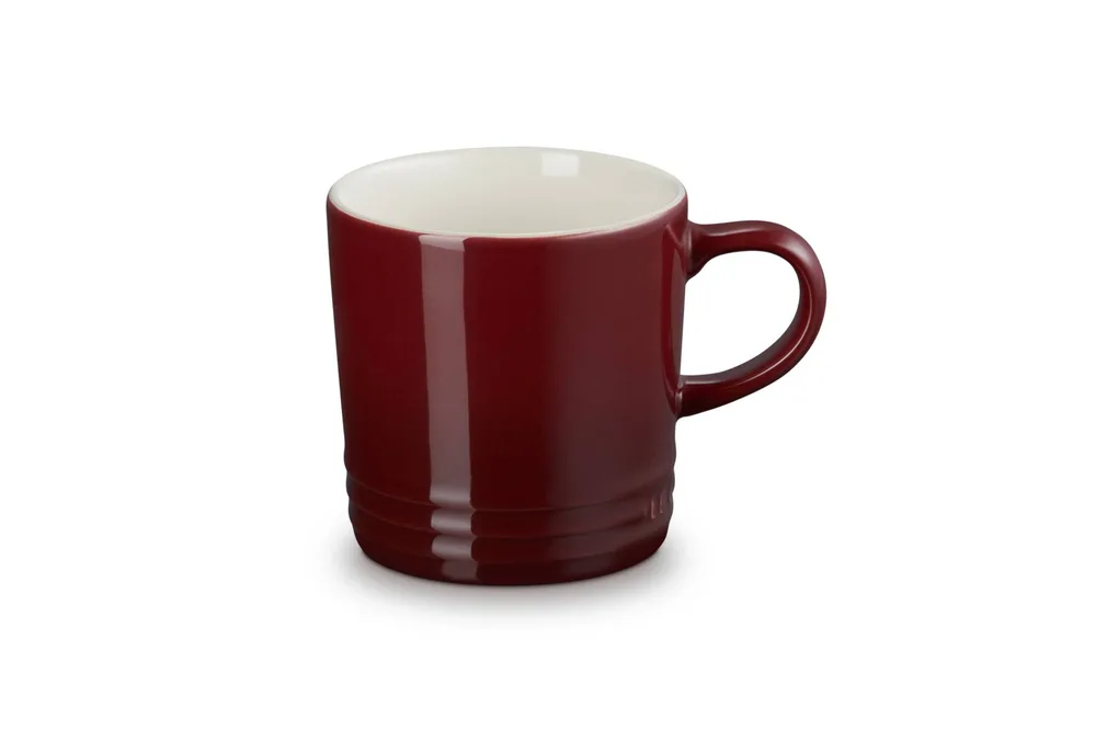 Кружка Le Creuset большая, каменная керамика, 350 мл, красная Rhone