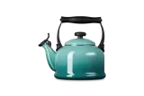 Чайник со свистком Le Creuset традиционный 2,1 л, эмалированная сталь, цвет Bleu Riviera — фото 1