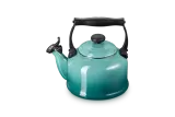 Чайник со свистком Le Creuset традиционный 2,1 л, эмалированная сталь, цвет Bleu Riviera — фото 2