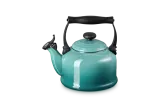 Чайник со свистком Le Creuset традиционный 2,1 л, эмалированная сталь, цвет Bleu Riviera — фото 3