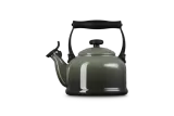 Чайник со свистком Le Creuset традиционный 2,1 л, эмалированная сталь, цвет Thyme — фото 1