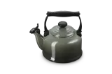 Чайник со свистком Le Creuset традиционный 2,1 л, эмалированная сталь, цвет Thyme — фото 4