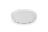 Тарелка Le Creuset Coupe 27 см большая, каменная керамика, белая — фото 3