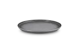 Тарелка Coupe Le Creuset 27 см, каменная керамика, flint, серая — фото 4