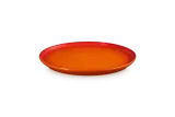 Тарелка Le Creuset Coupe большая 27 см, каменная керамика, огненная, оранжевая — фото 4
