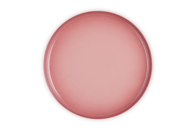 Тарелка большая Le Creuset Coupe 27 см, каменная керамика, Rose quartz, розовая