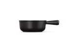 Горшок для фондю Le Creuset caquelon чугунный эмалированный 20 см, матовый чёрный — фото 3