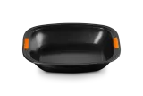 Форма для выпечки и запекания Le Creuset 33 см, высокие бортики, углеродистая сталь, силиконовые ручки, черная — фото 4