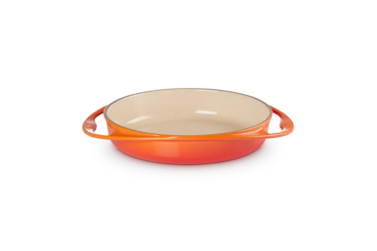 Форма для тарта татен чугунная Le Creuset 25 см, 1,8 л, эмалированная, пламенного цвета