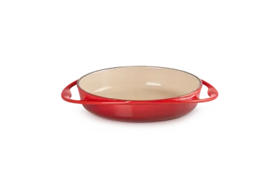 Форма для тарта татен чугунная Le Creuset 25 см, 1,8 л, эмалированная, вишнёвая