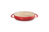 Форма для тарта татен чугунная Le Creuset 25 см, 1,8 л, эмалированная, вишнёвая — фото 1