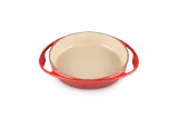 Форма для тарта татен чугунная Le Creuset 25 см, 1,8 л, эмалированная, вишнёвая — фото 2