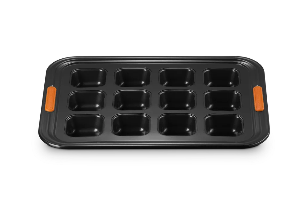 Форма для брауни Le Creuset на 12 порций, углеродистая сталь, чёрная