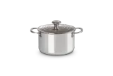 Кастрюля для мяса Le Creuset 3-ply Plus 18 см, 2,8 л, нержавеющая сталь и алюминий — фото 1