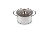 Кастрюля для мяса Le Creuset 3-ply Plus 18 см, 2,8 л, нержавеющая сталь и алюминий — фото 2