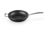 Сковорода глубокая Le Creuset 26 см, 2,7 л, кованый анодированный алюминий, антипригарная, с дополнительной ручкой, для индукции — фото 4