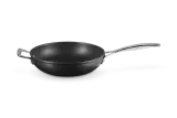 Сковорода глубокая Le Creuset 26 см, 2,7 л, кованый анодированный алюминий, антипригарная, с дополнительной ручкой, для индукции — фото 5