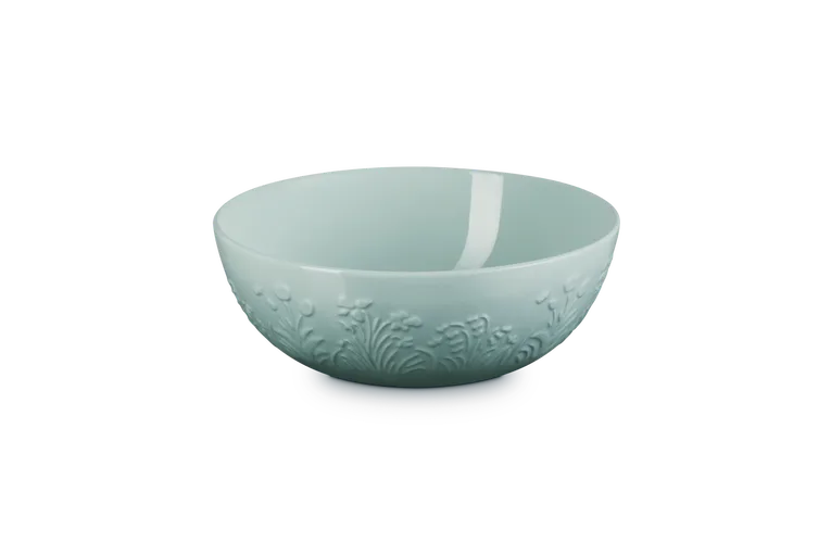 Салатник Le Creuset Jardin из каменной керамики 3,6 л, 26,4 см, Sea Salt