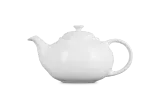Заварочный чайник Le Creuset из каменной керамики с ситечком из нержавеющей стали, белый — фото 3