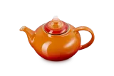 Чайник заварочный Le Creuset с ситечком из нержавеющей стали, каменная керамика, огненный — фото 2