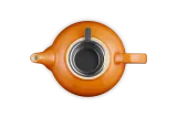 Чайник заварочный Le Creuset с ситечком из нержавеющей стали, каменная керамика, огненный — фото 5