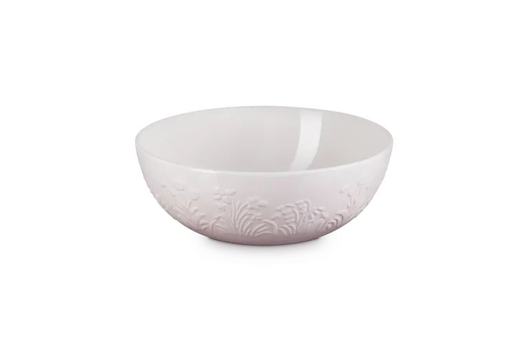 Салатник Le Creuset Jardin из каменной керамики 3,6 л, 26,4 см, розовый Shell Pink