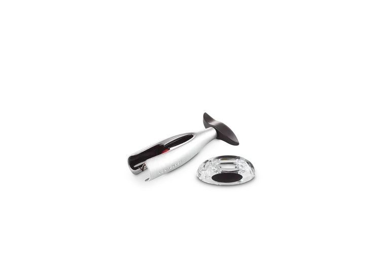 Штопор Le Creuset GS 300 с ножом для фольги, поликарбонат, серебристый