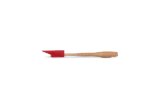 Мини-ложка Le Creuset классическая, силикон и дерево, 17,5 см, вишнёвая — фото 2