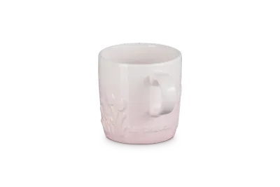 Кружка для капучино Le Creuset Jardin, каменная керамика, 200 мл, розовая shell pink