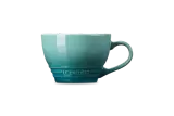 Кружка для капучино Le Creuset из каменной керамики, 400 мл, синяя Bleu riviera — фото 1