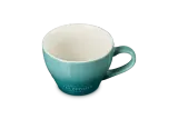Кружка для капучино Le Creuset из каменной керамики, 400 мл, синяя Bleu riviera — фото 3
