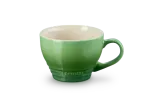 Кружка для капучино Le Creuset из каменной керамики 400 мл, зелёная bamboo green — фото 1