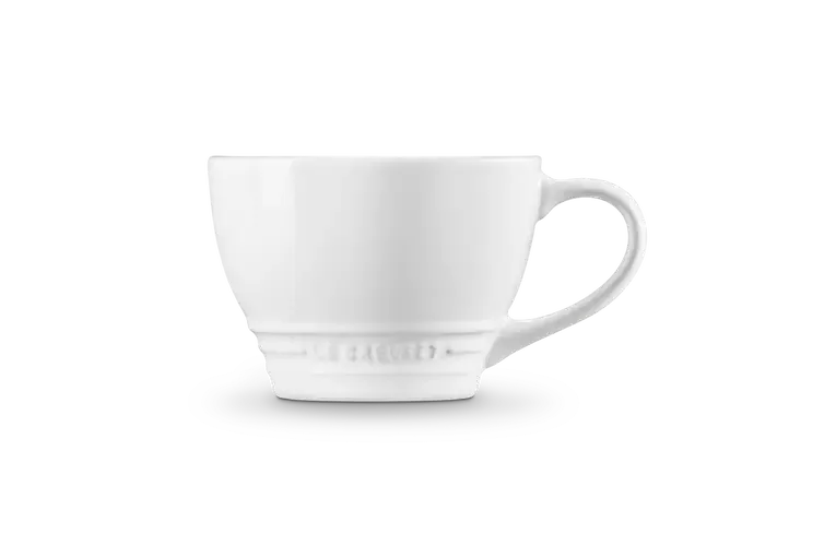 Кружка для капучино Le Creuset из каменной керамики 400 мл, белая