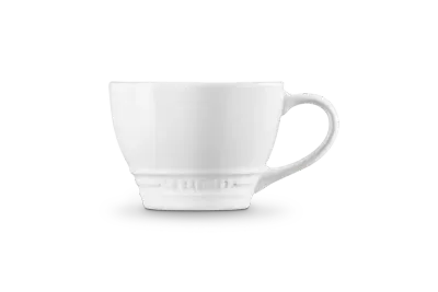 Кружка для капучино Le Creuset из каменной керамики 400 мл, белая