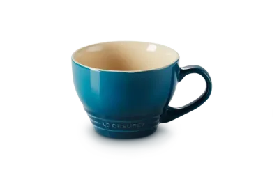 Кружка для капучино Le Creuset из каменной керамики 400 мл, Deep Teal
