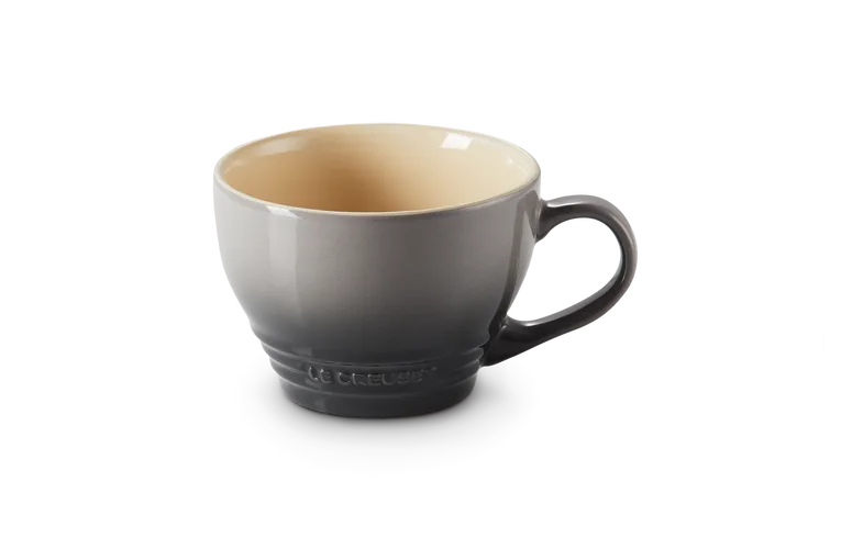 Кружка для капучино Le Creuset из каменной керамики 400 мл, Flint серая