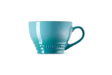 Кружка для капучино Le Creuset из каменной керамики 400 мл, карибский синий — фото 3