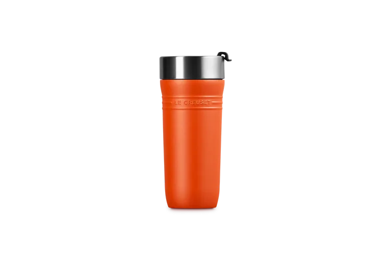 Термокружка Le Creuset On the Go 350 мл, нержавеющая сталь, огненная
