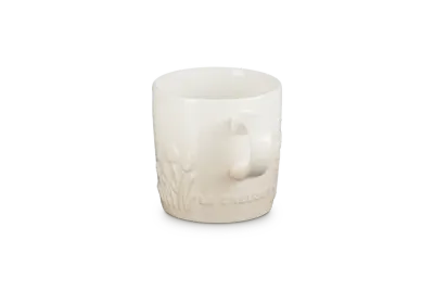 Кружка для капучино Le Creuset Jardin из каменной керамики, 200 мл, кремовая meringue