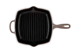 Квадратная сковорода-гриль Le Creuset Signature, эмалированный чугун, с ручками и носиками, Flint серый — фото 4