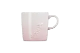 Кружка из каменной керамики Le Creuset Jardin, 350 мл, розовая shell pink — фото 3