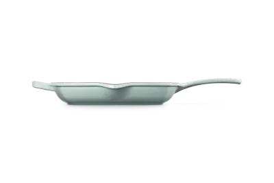 Квадратная сковорода-гриль Le Creuset Signature, эмалированный чугун, sea salt, для индукции, газа и духовки