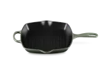 Сковорода-гриль Le Creuset Signature квадратная thyme, эмалированный чугун, 6,2 л, для индукции, духовки и гриля — фото 6