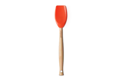 Ложка кухонная Le Creuset Craft, силикон и дерево, 29 см, огненный цвет