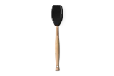 Ложка Le Creuset Craft, силикон и дерево, 29 см, чёрная — фото 1