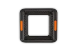 Квадратная форма для тарта Le Creuset 29 см, углеродистая сталь с антипригарным покрытием, чёрная — фото 2