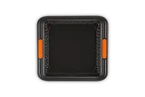 Квадратная форма для тарта Le Creuset 29 см, углеродистая сталь с антипригарным покрытием, чёрная — фото 3
