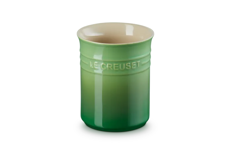 Контейнер для кухонных принадлежностей Le Creuset малый, каменная керамика, 1 л, зелёный